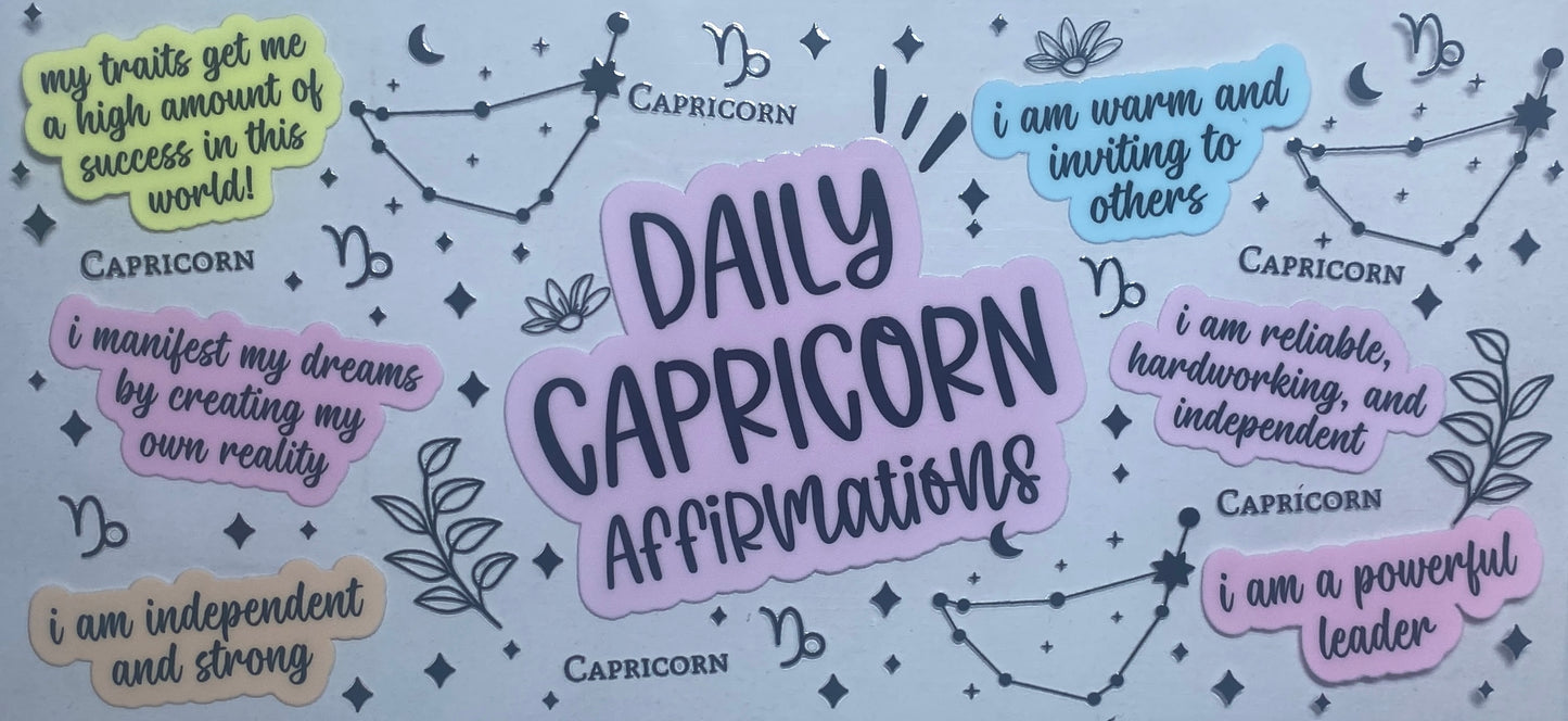 Zodiac Affirmations: Capricorn