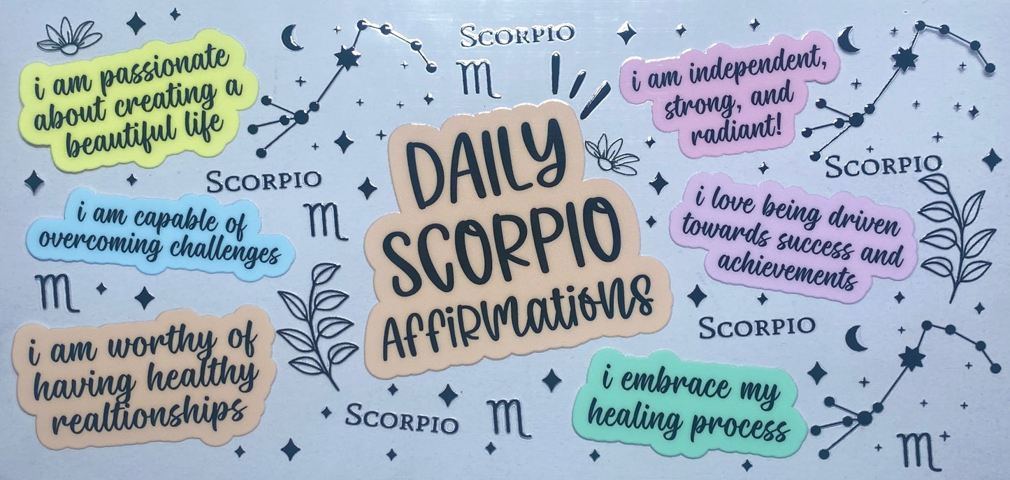 Zodiac Affirmations: Scorpio
