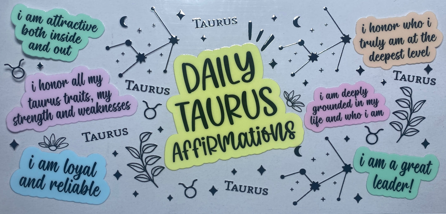 Zodiac Affirmations: Taurus