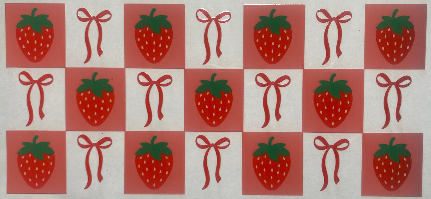 Strawberries and Bows