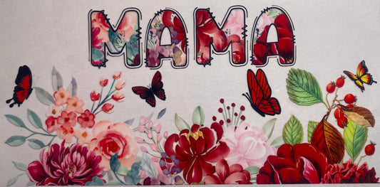Mama (red floral)