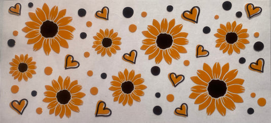 Sunflowers and Hearts
