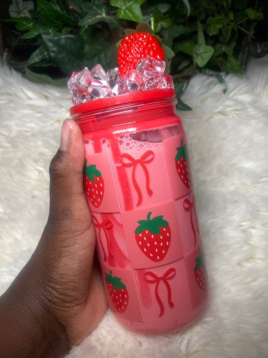 Strawberry Milkshake Cup