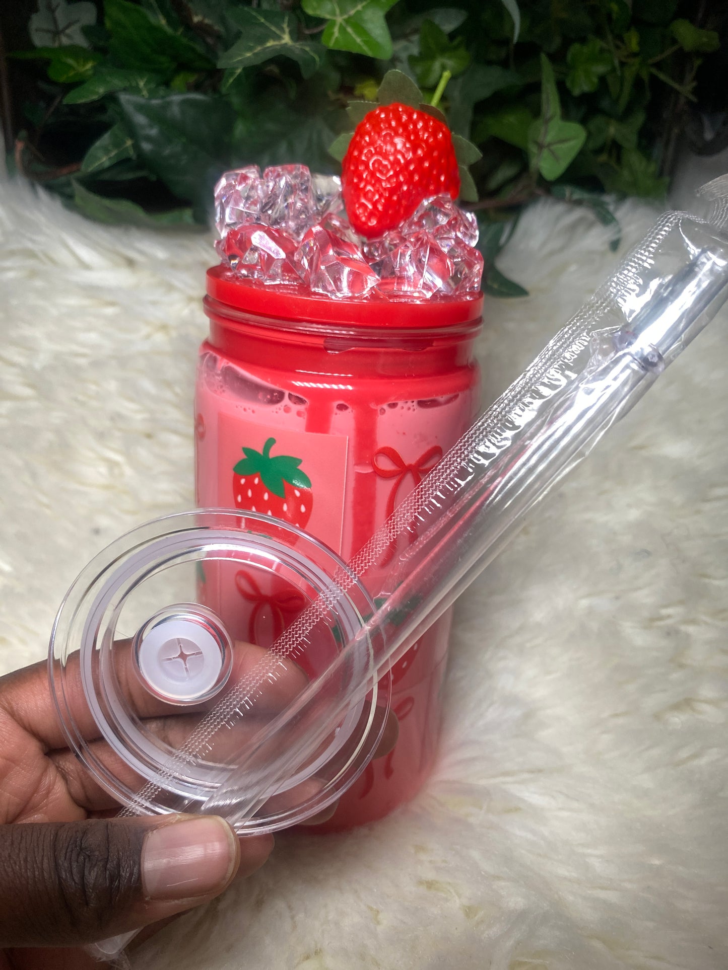 Strawberry Milkshake Cup
