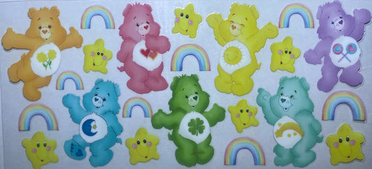 Colorful Bears and Rainbows