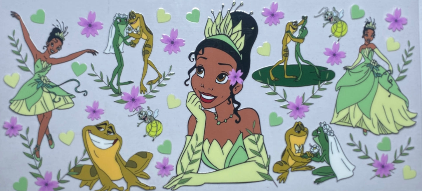 Black Girl Princess and her Frog
