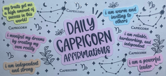 Zodiac Affirmations: Capricorn