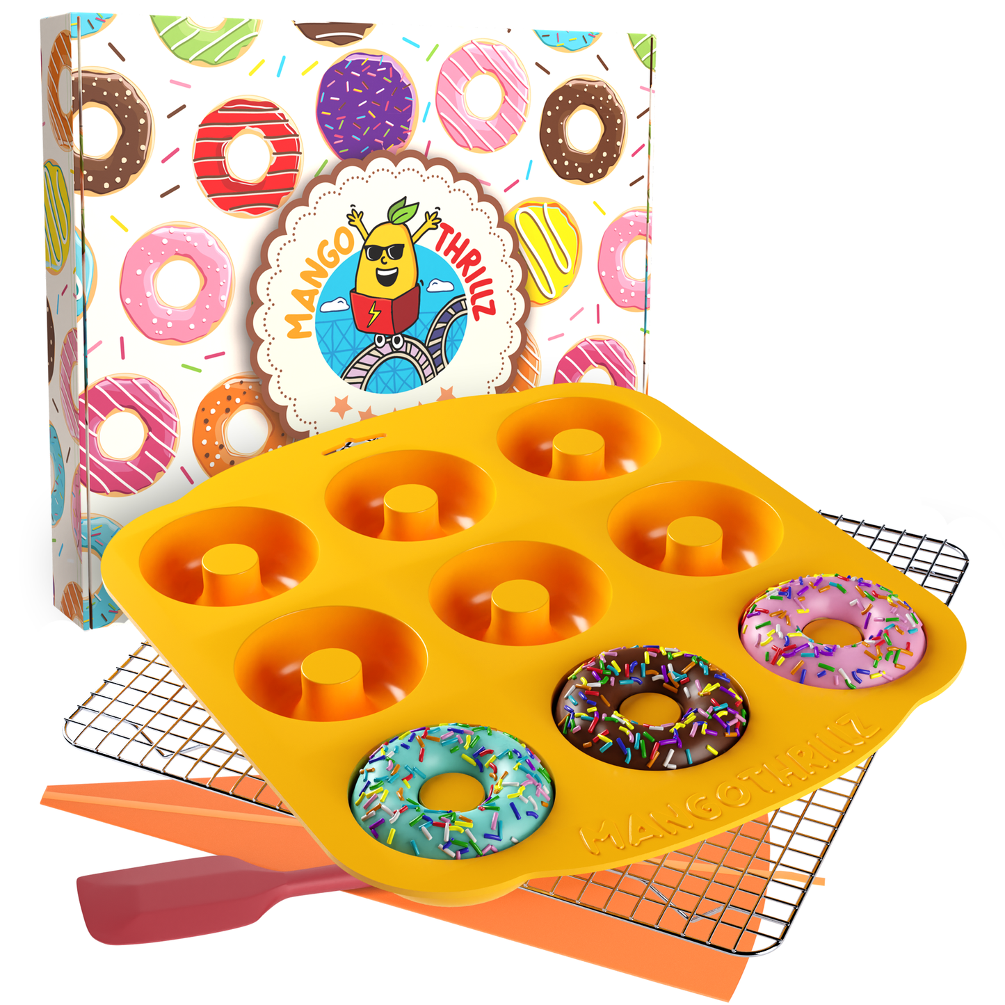 Silicone Donut Mold Set