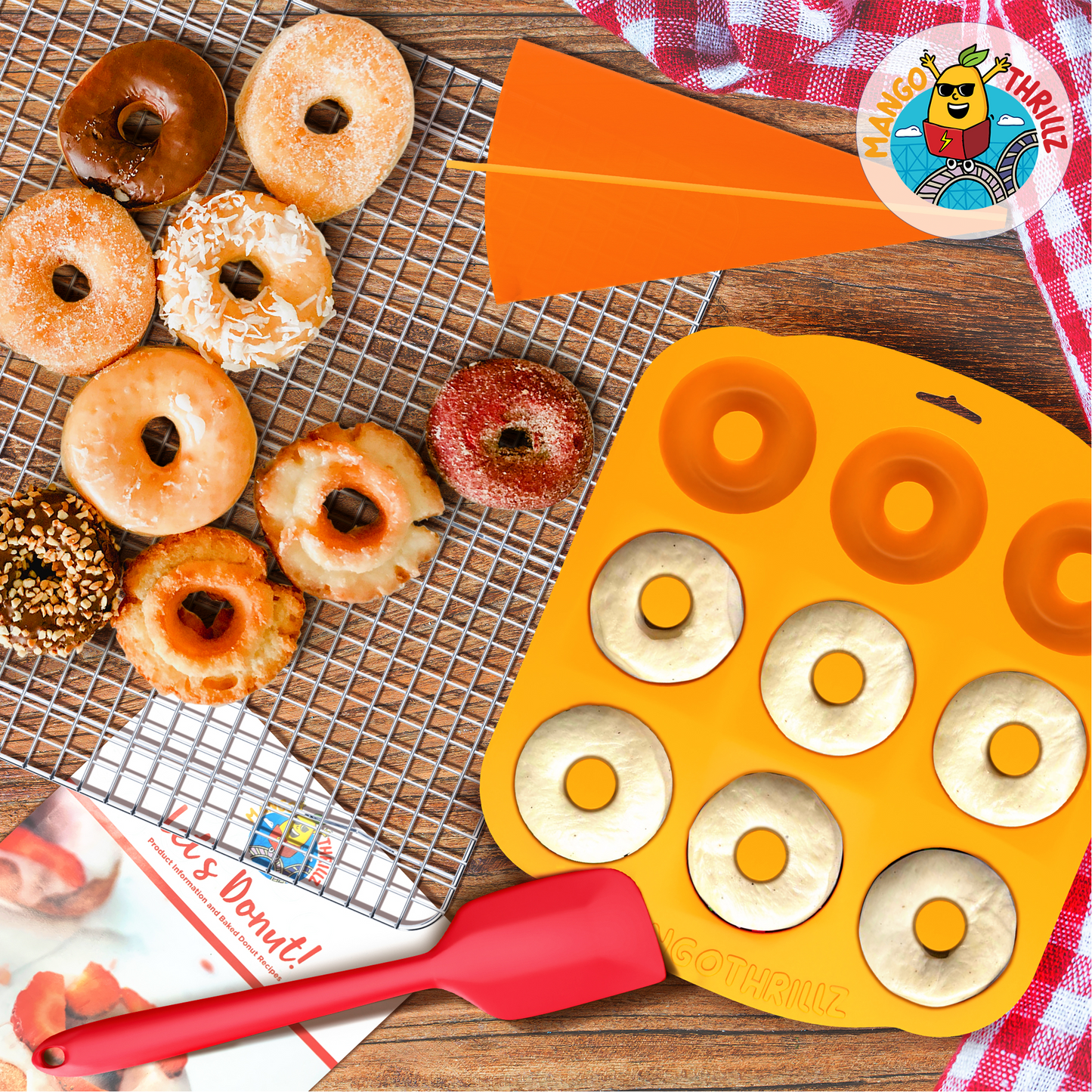 Silicone Donut Mold Set