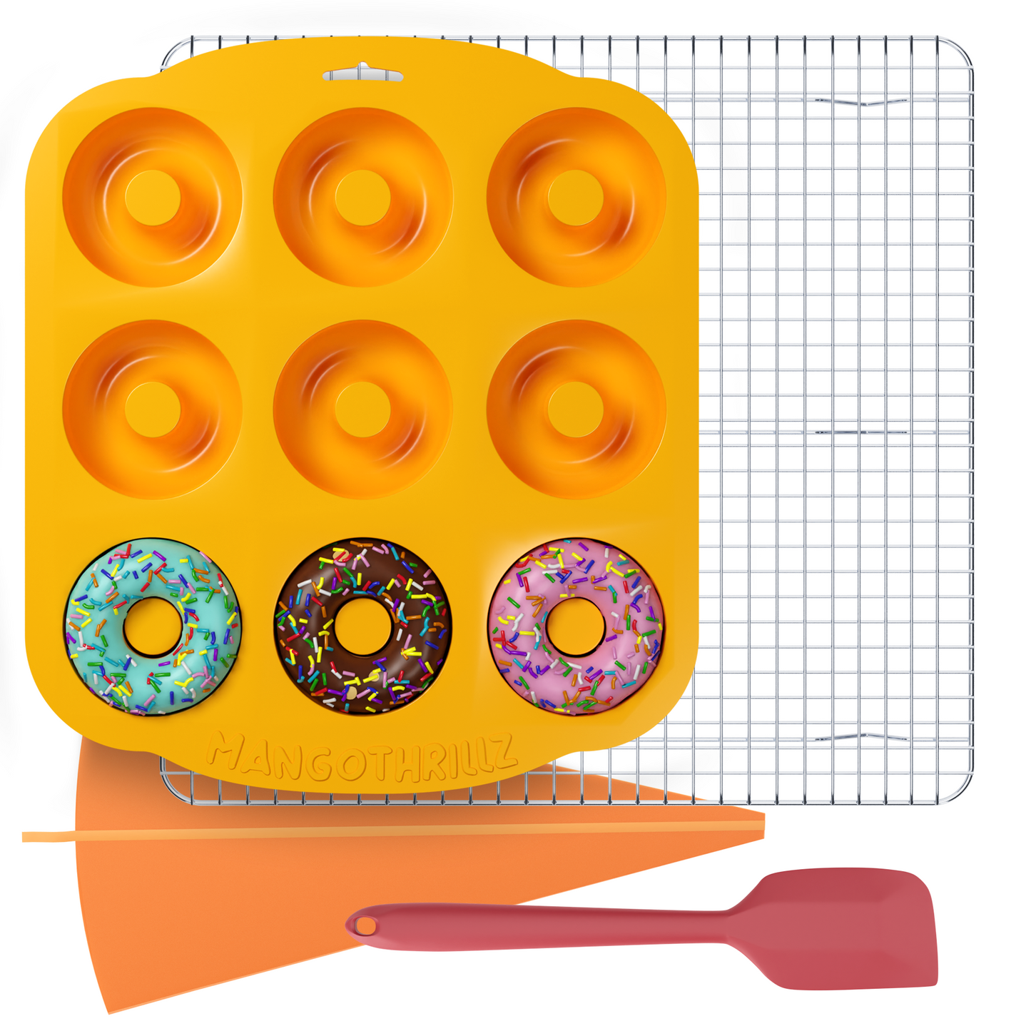 Silicone Donut Mold Set