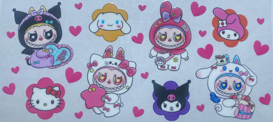 Kat Character and Plush Monsters