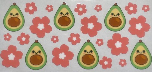 Avocado and Flowers
