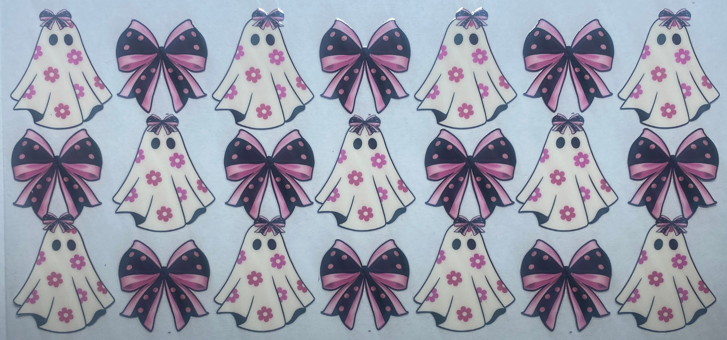 Ghosts with Flowers and Bows