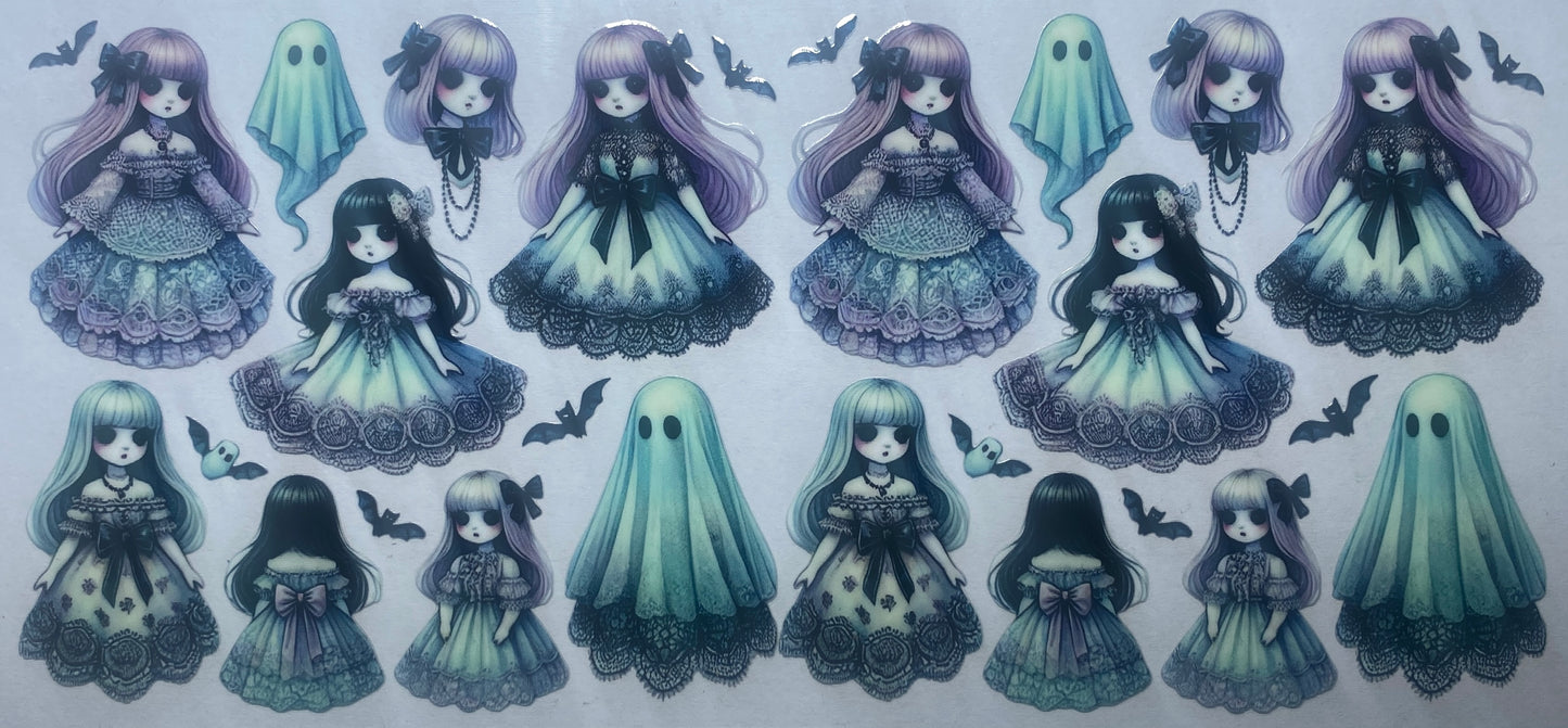 Creepy Girl and Ghosts