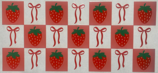 Strawberries and Bows
