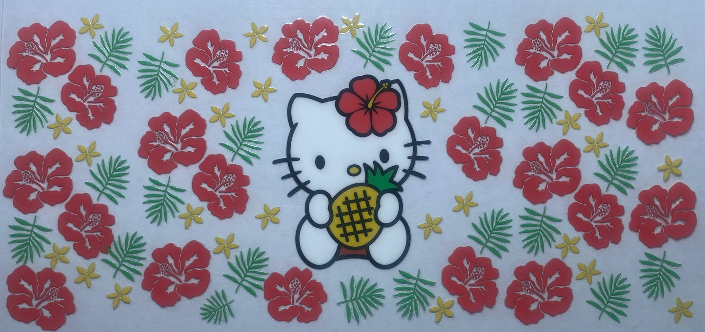 Kat Character w/ pineapple