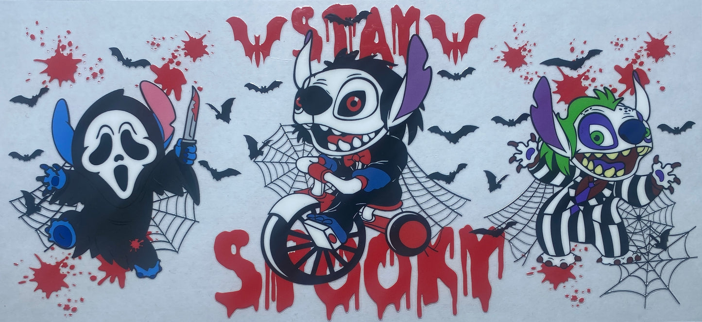 Blue Alien and Stay Spooky Squad