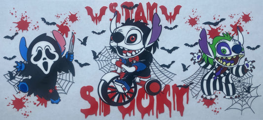 Blue Alien and Stay Spooky Squad